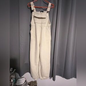 Cider fleece coveralls with scrunch bottom